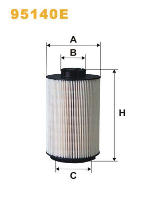 WIX FILTERS Топливный фильтр 95140E